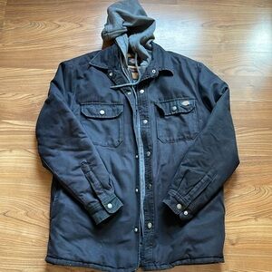 Dickies Duck Hooded Shirt Jacket